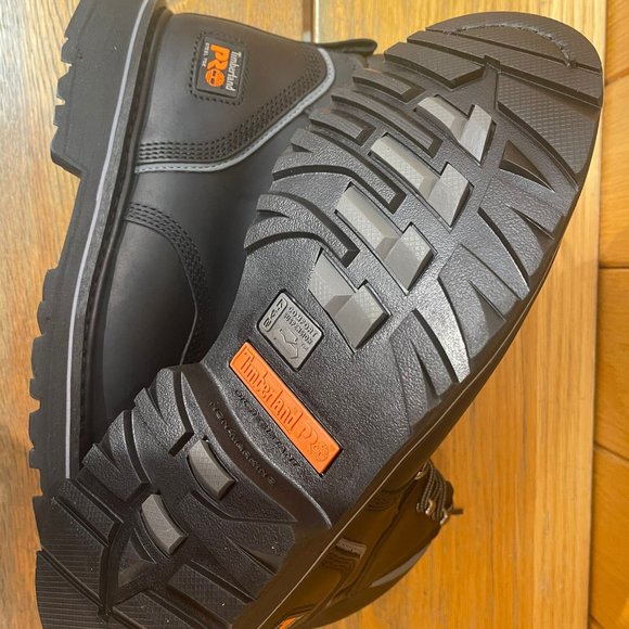 Timberland Pro Men's Industrial WATERPROOF Work Boot Black 33032 ALL SIZES - Picture 7 of 10